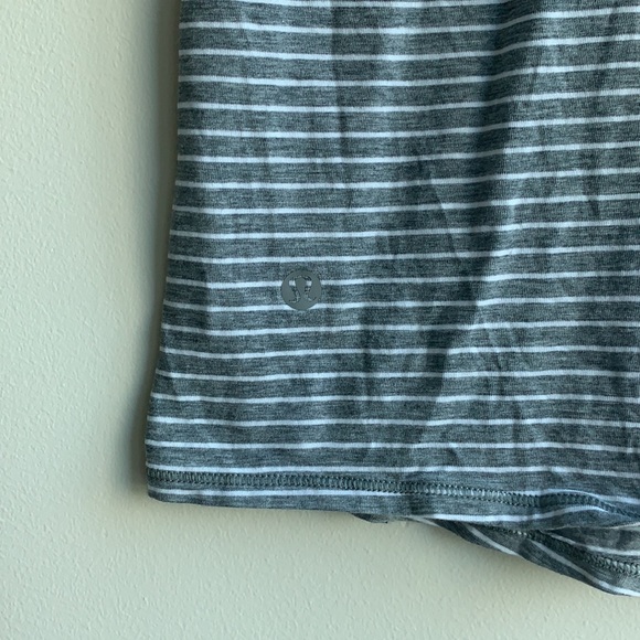 Lululemon Striped Tank (Gray) - Picture 5 of 5
